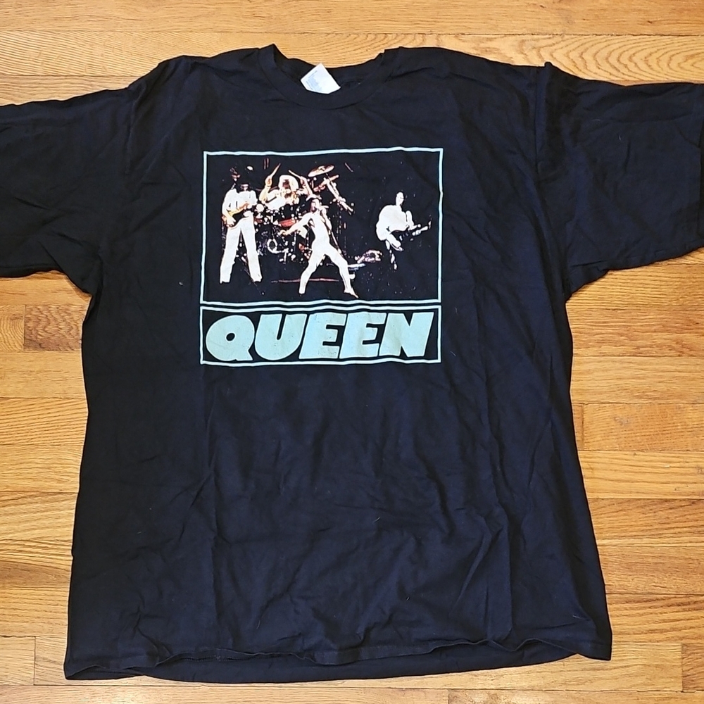 Port and Company Black Queen Band Tee
